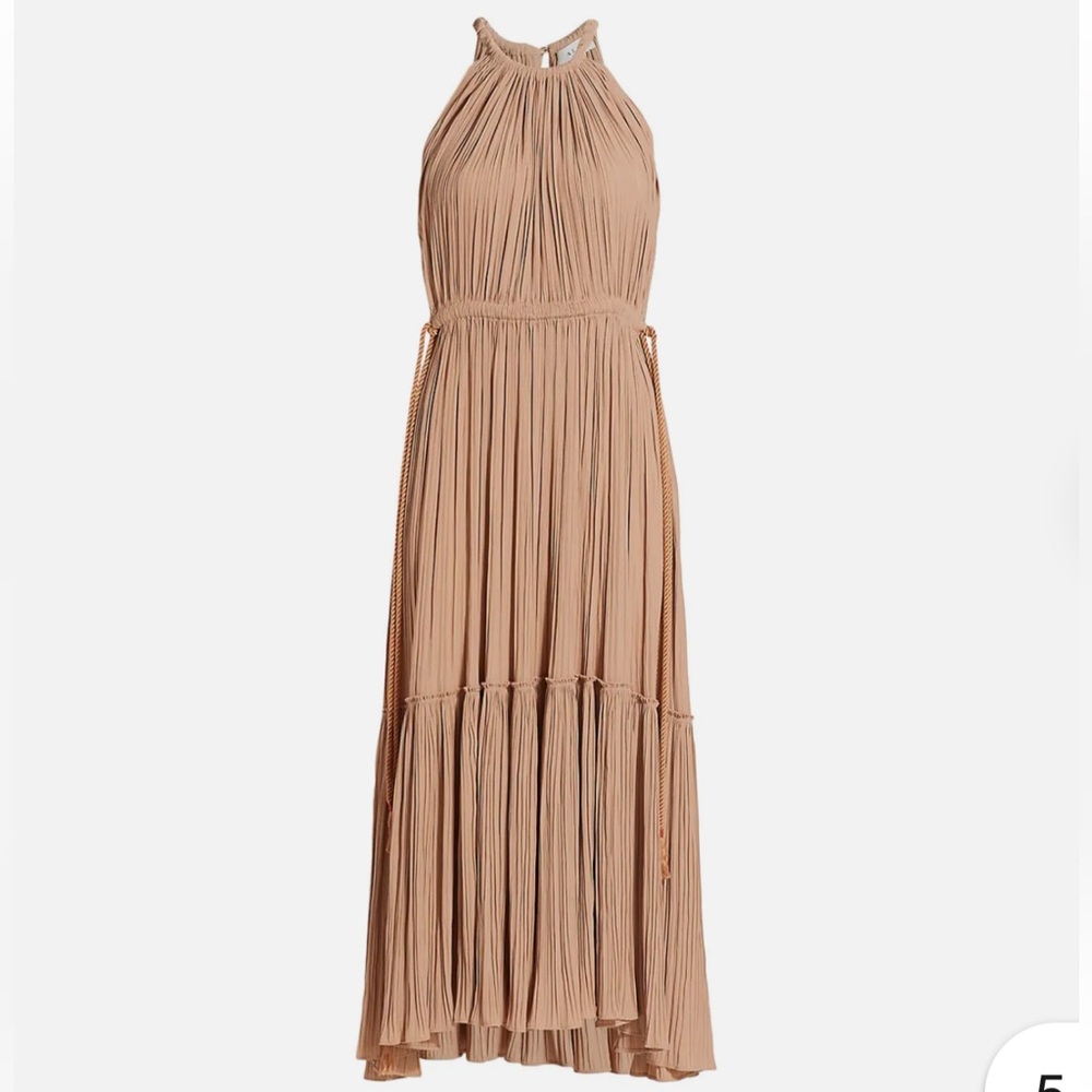A.L.C. Ella Pleated Midi Dress - Size 8